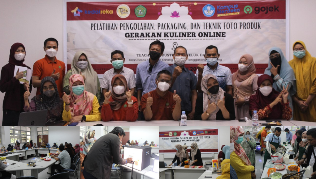 Pelatihan, Pengolahan, Packaging dan Teknik Foto Produk Gerakan Kuliner Online