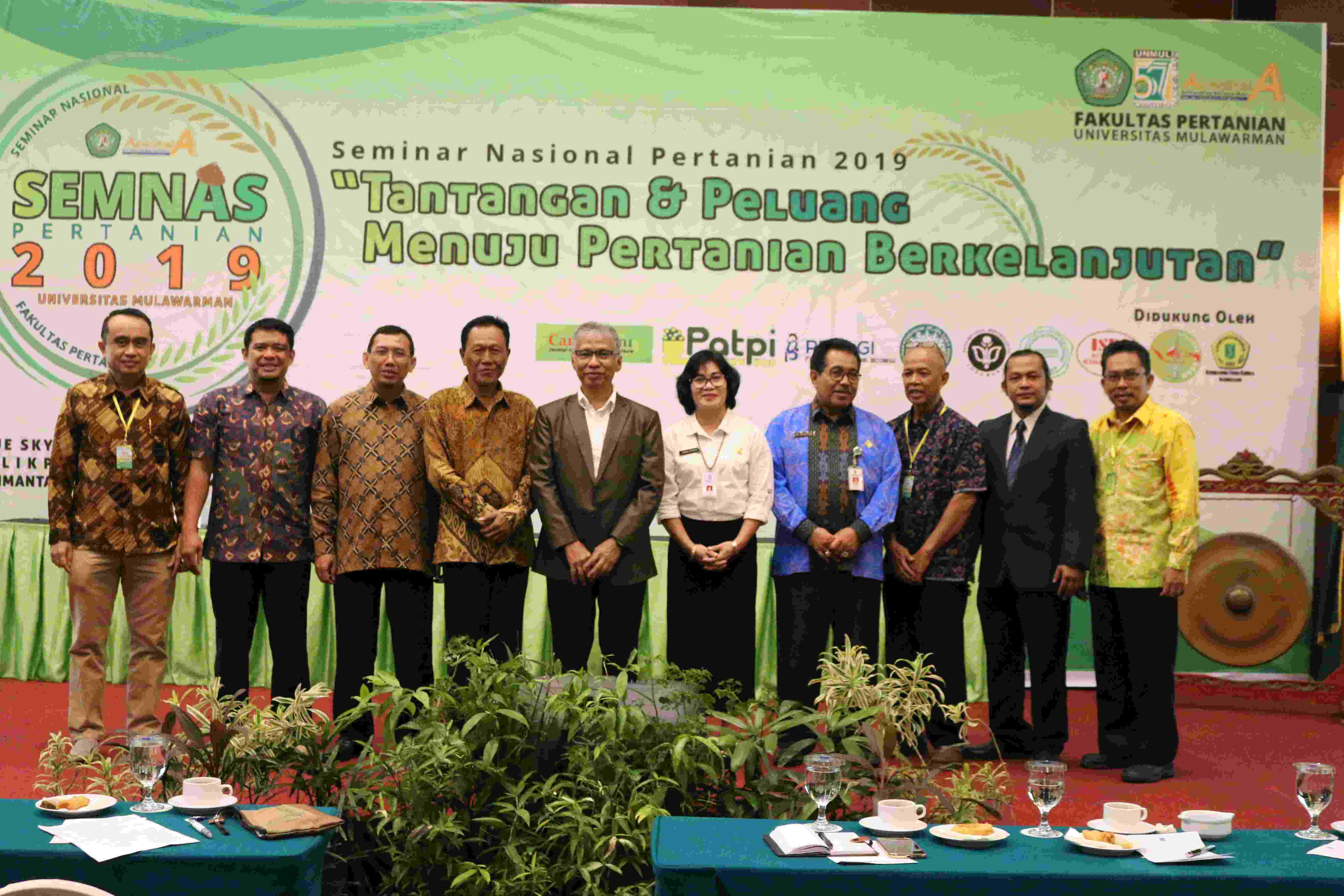 Tantangan dan Peluang Menuju Pertanian Berkelanjutan : SEMNAS Pertanian 2019