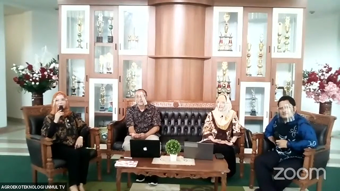 [Liputan Kegiatan] Webinar Seri 9 Jurusan Agroekoteknologi Fakultas Pertanian Universitas Mulawarman