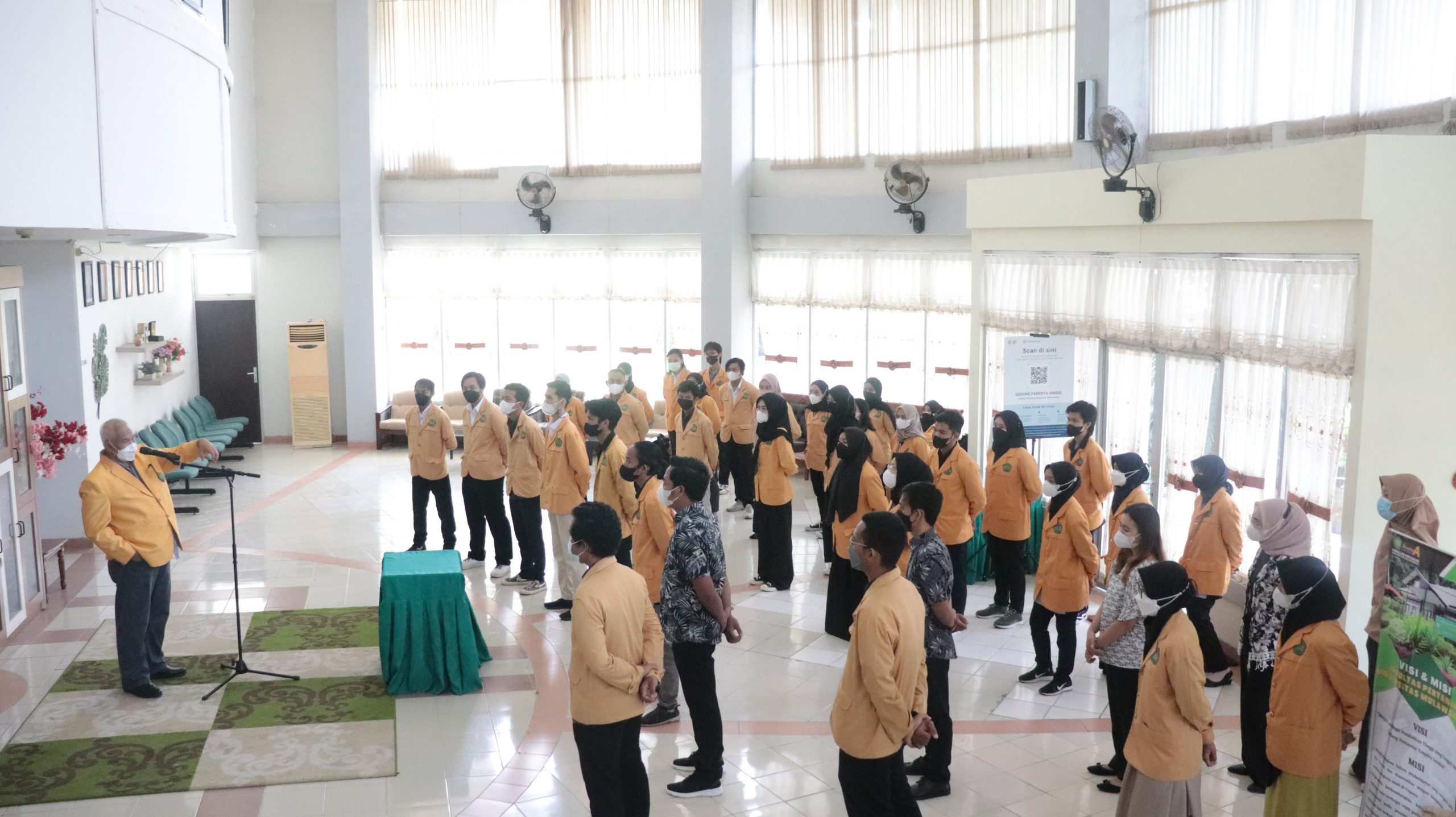 Pelantikan dan Pembekalan Organisasi Mahasiswa Fakultas Pertanian Universitas Mulawarman Tahun 2022
