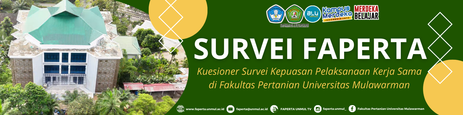 Survei Kepuasan Lulusan terhadap Fasilitas Fakultas Pertanian Universitas Mulawarman