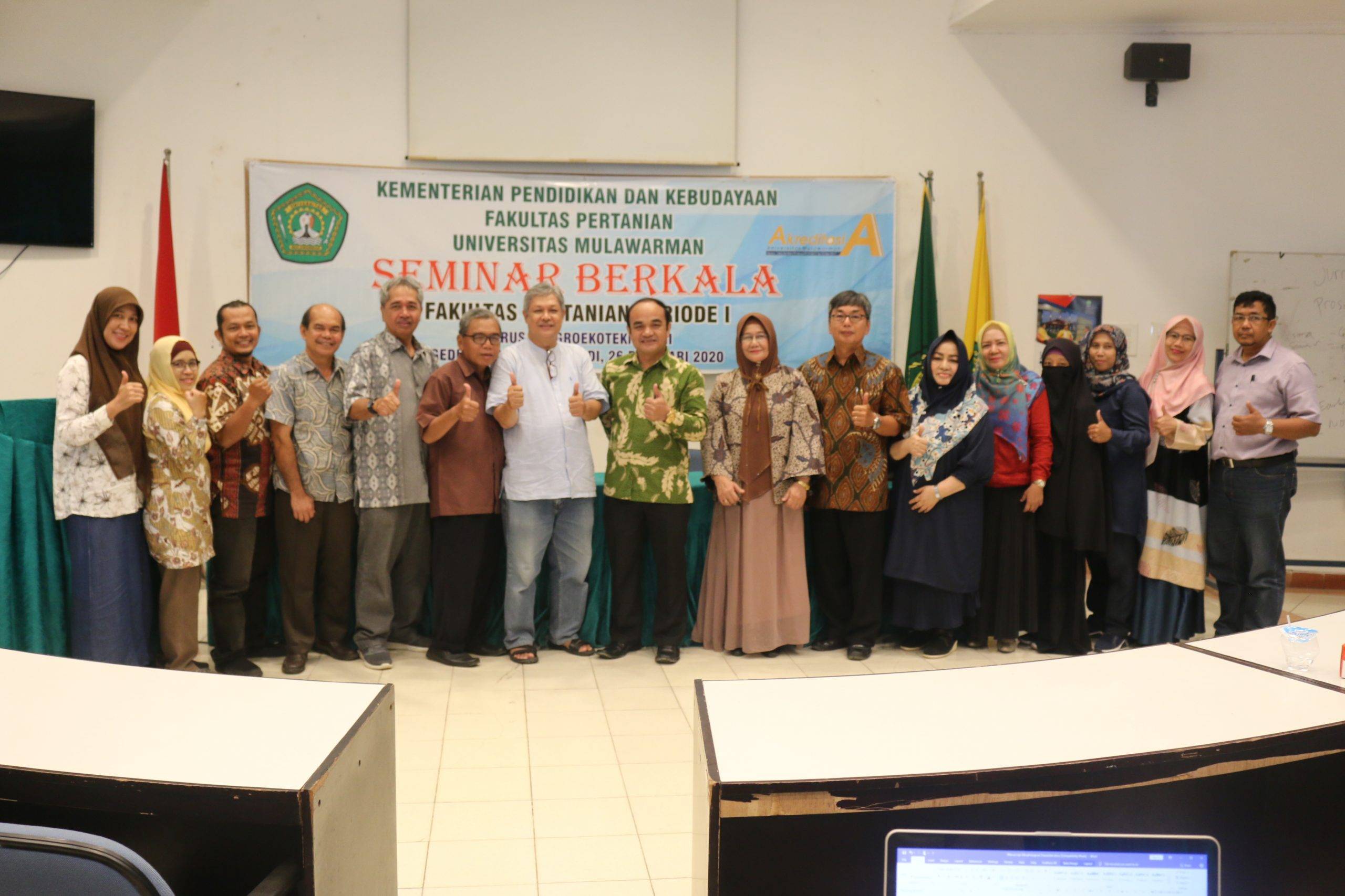 Seminar Berkala Fakultas Pertanian Periode I - Februari 2020
