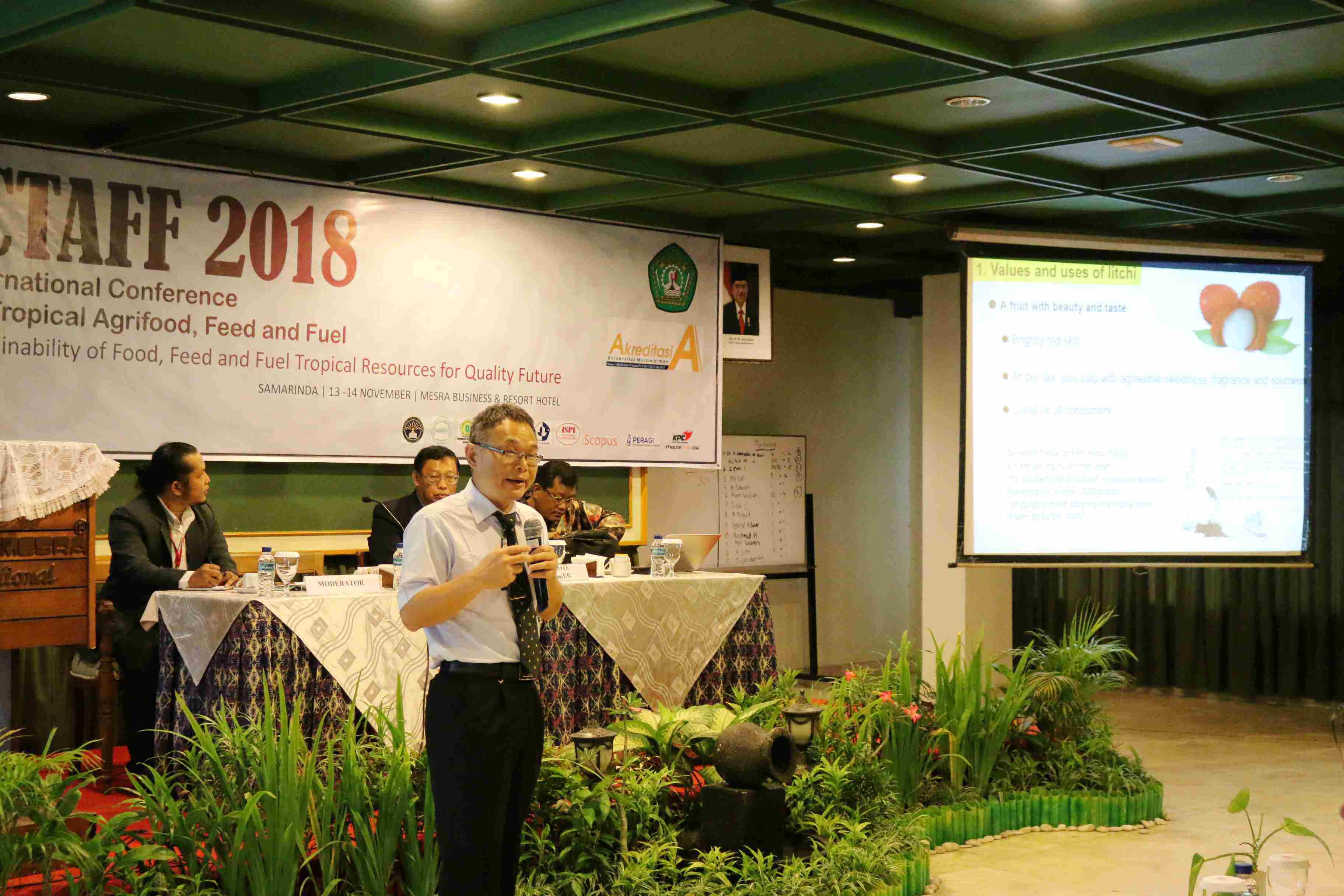 Seminar Internasional ICTAFF(International Conference on Tropical Agrifood, Feed and Fuel) 2018