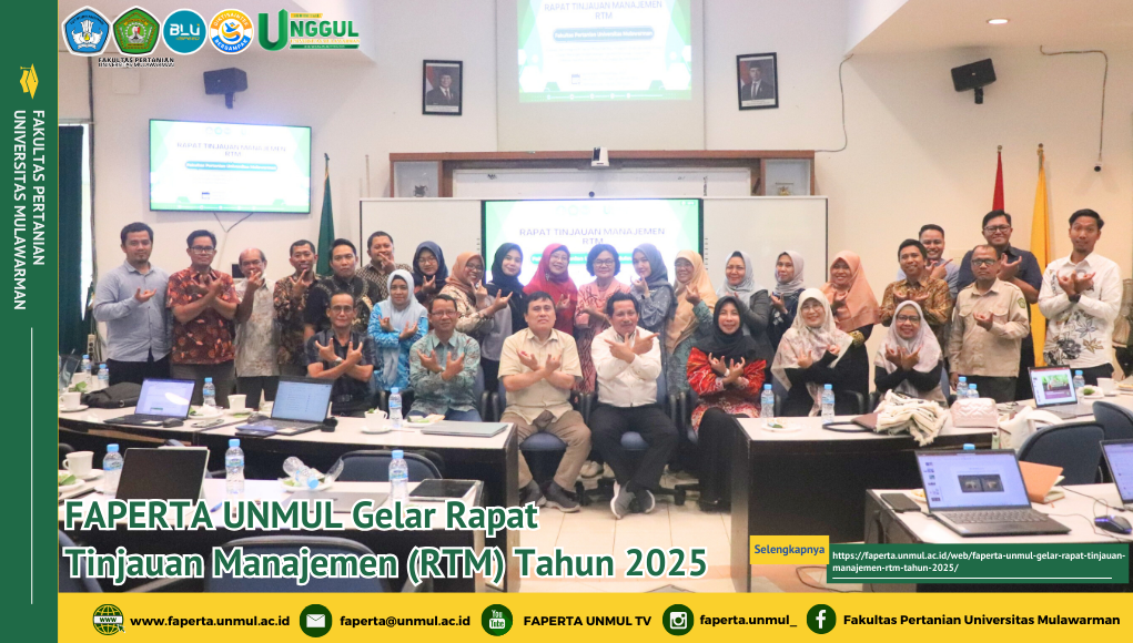 FAPERTA UNMUL Gelar Rapat Tinjauan Manajemen (RTM) Tahun 2025