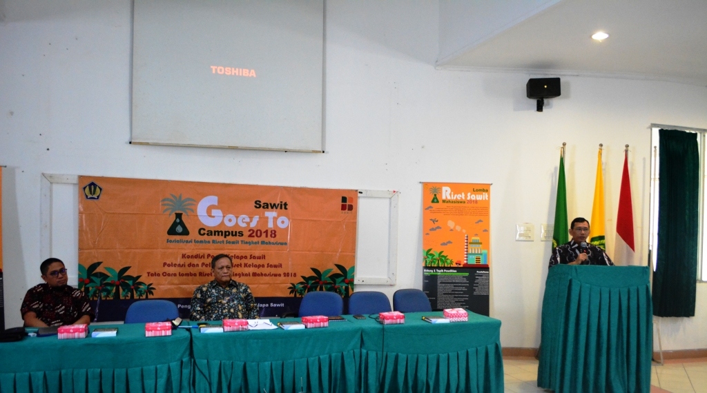 Sosialisasi Lomba Riset Sawit 2018 BPDPKS