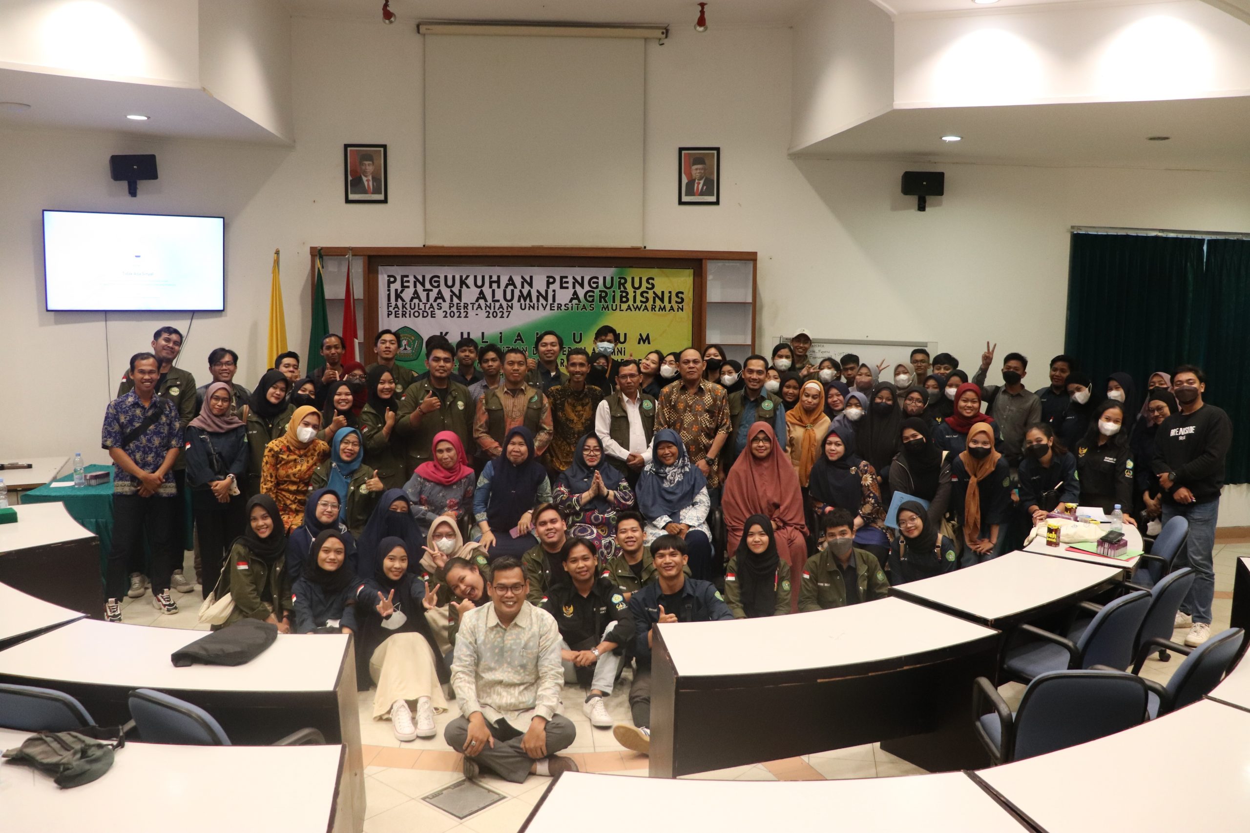 Kuliah Umum dan Pengukuhan Ikatan Keluarga Alumni Agribisnis Faperta Unmul Periode 2022-2027