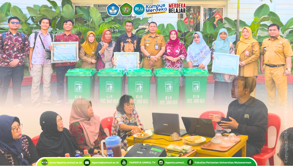 Selamat & Sukses Atas Pencapaian Prestasi Bank Sampah Fakultas Pertanian Universitas Mulawarman