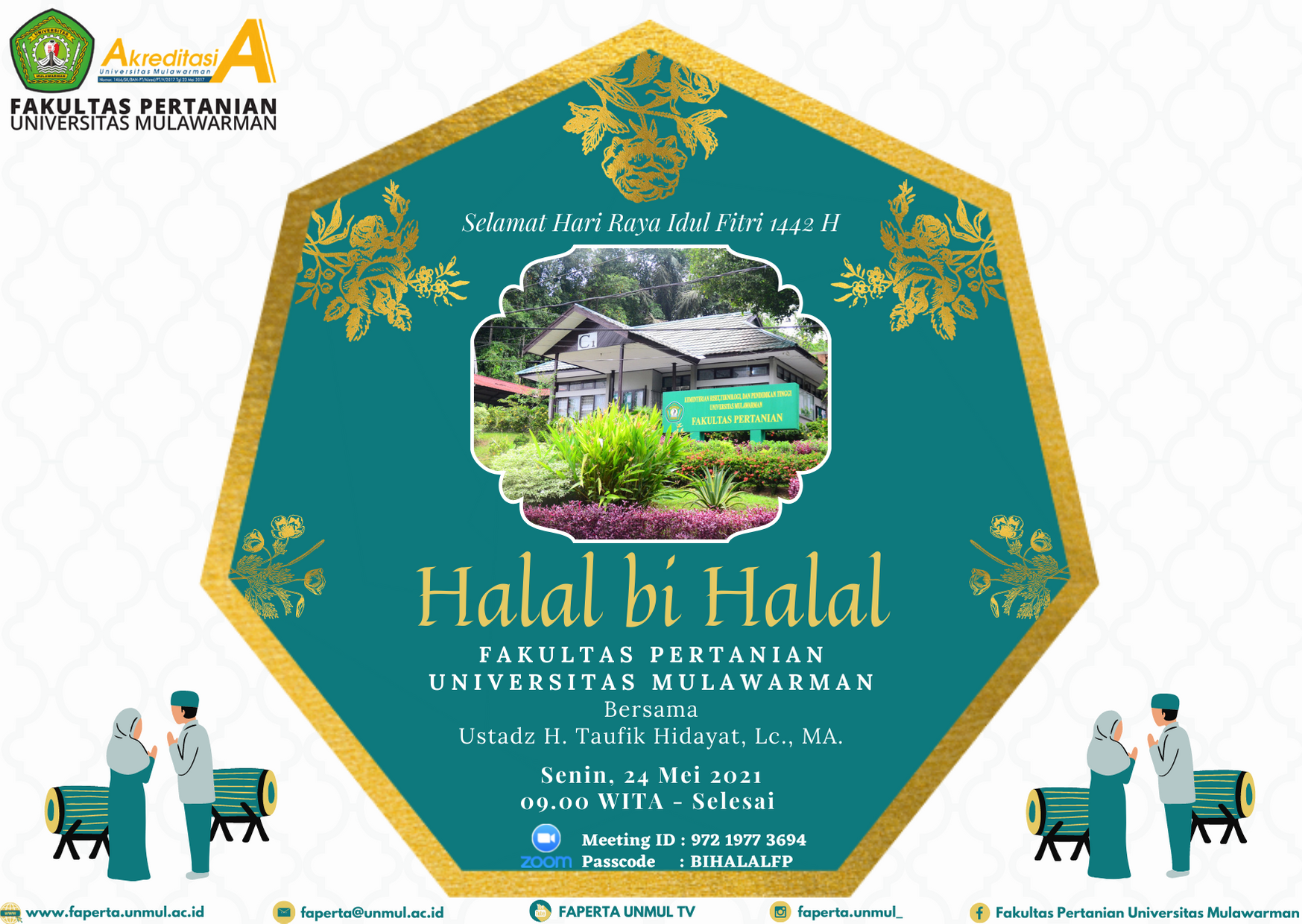 [Liputan Kegiatan] Halal Bi Halal Fakultas Pertanian Universitas Mulawarman