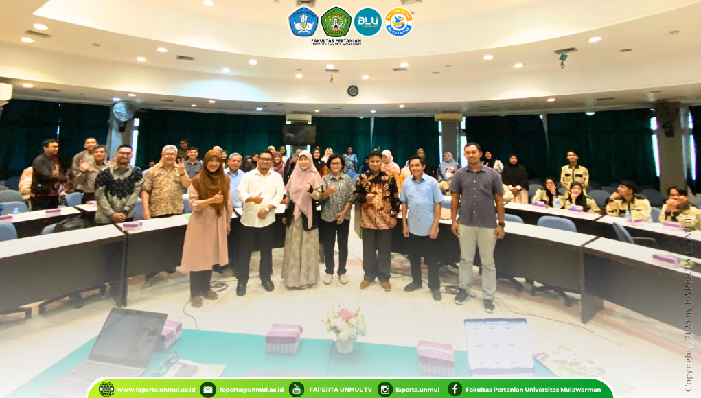 Tingkatkan Kualitas Riset, FAPERTA UNMUL Gelar Pelatihan Artikel dan Publikasi Ilmiah Tahun 2025