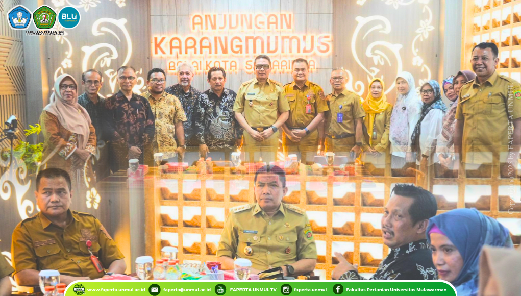 Audiensi Delegasi Fakultas Pertanian Universitas Mulawarman dengan Walikota Kota Samarinda