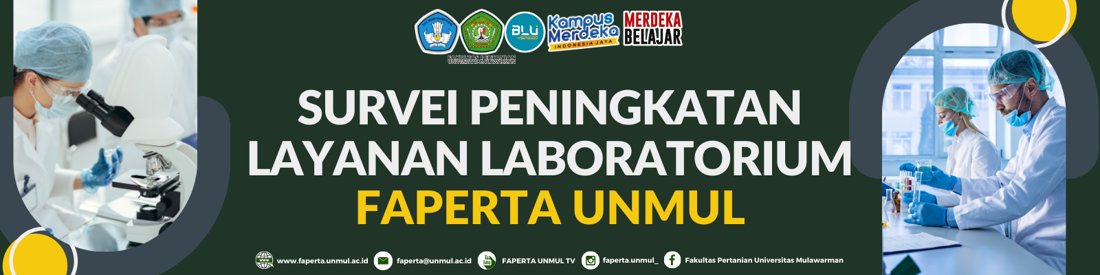 Survei Peningkatan Layanan Laboratorium di Fakultas Pertanian Universitas Mulawarman Tahun 2024