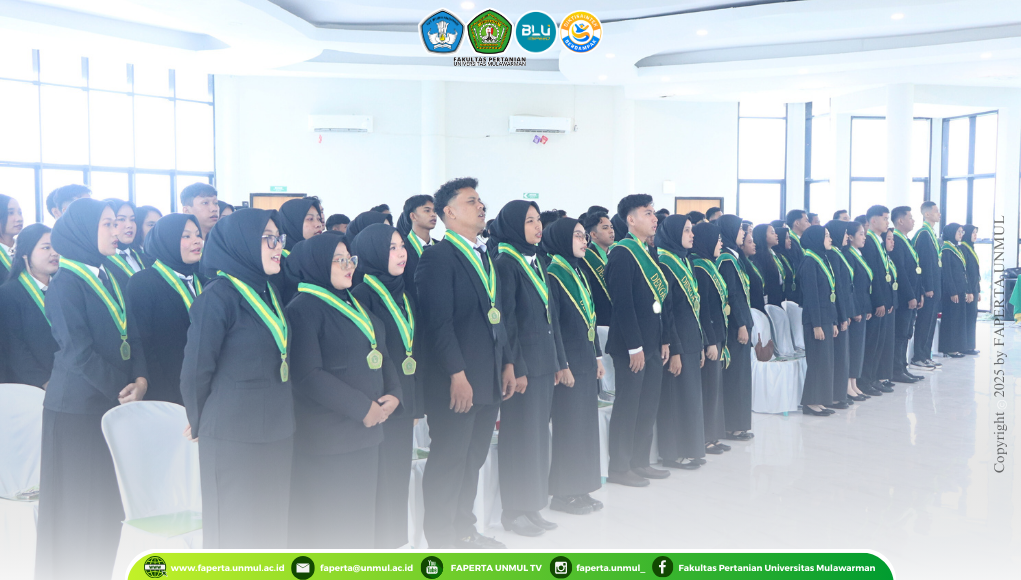 Rapat Senat Terbuka Yudisium Gelombang III Periode September 2025 Fakultas Pertanian Universitas Mulawarman