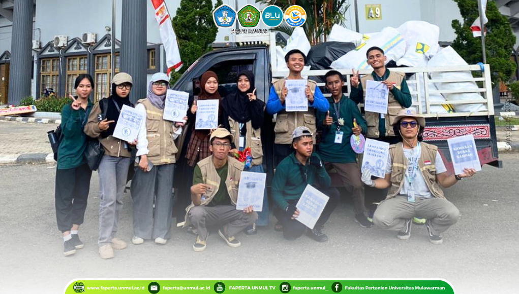 Bank Sampah FAPERTA UNMUL Hadirkan Edukasi Pengelolaan Sampah pada Wisuda Gelombang III Universitas Mulawarman