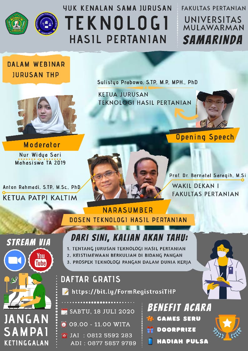 Yuk Kenalan Dengan Jurusan Teknologi Hasil Pertanian