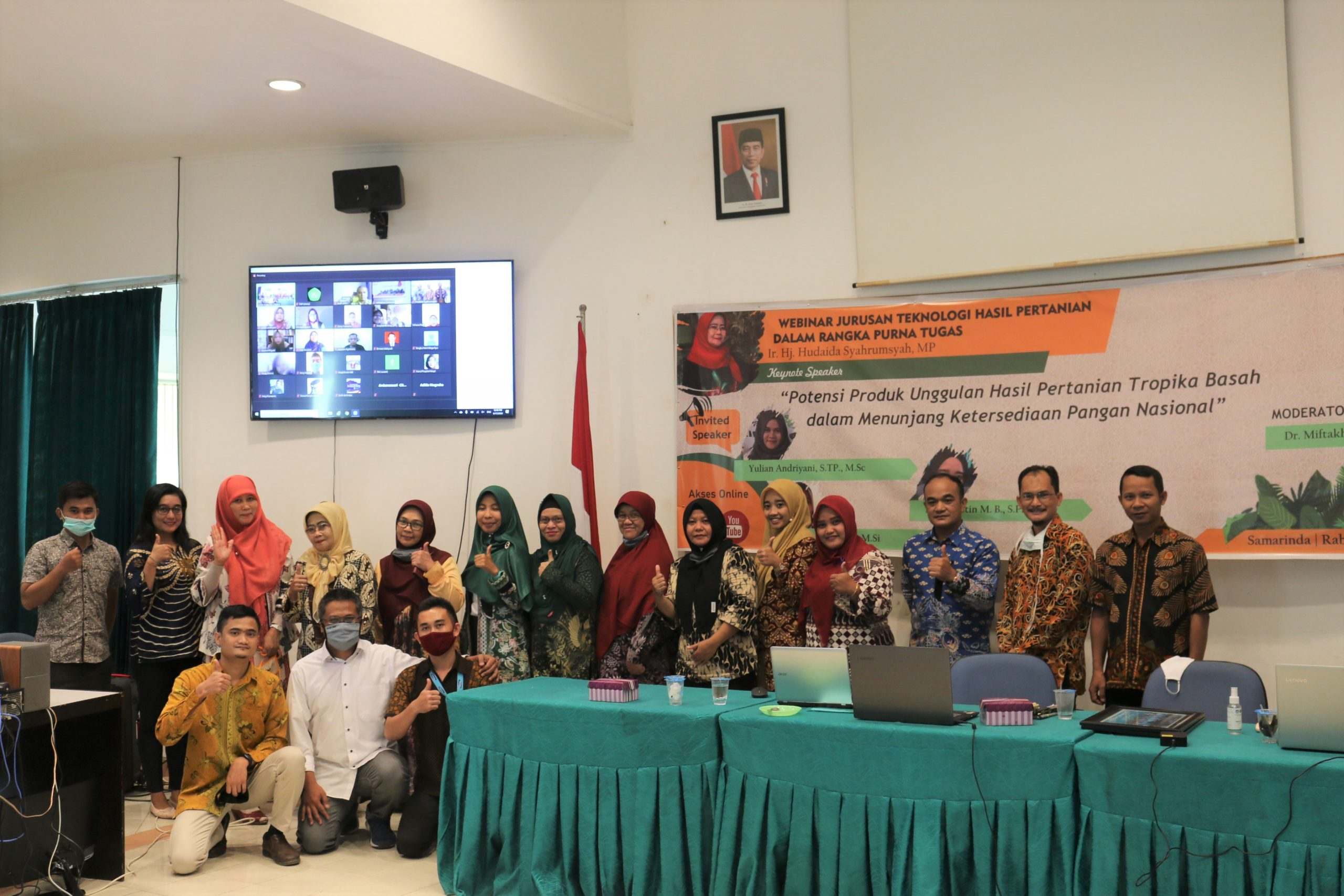Webinar Purna Tugas (Ir. Hj. Hudaida Syahrumsyah, MP)