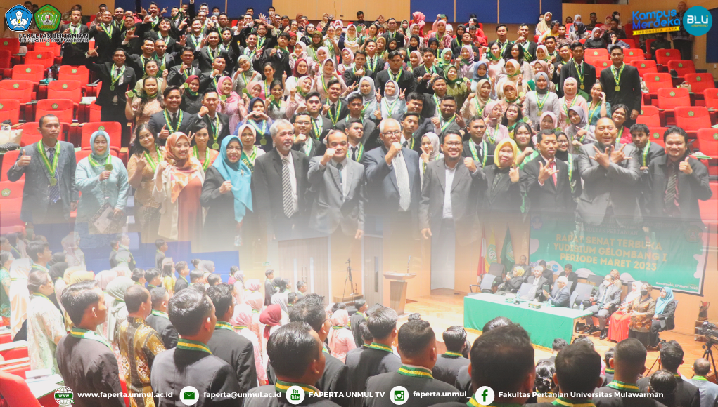 [Liputan Kegiatan] Yudisium Fakultas Pertanian Universitas Mulawarman Periode Maret Tahun 2023