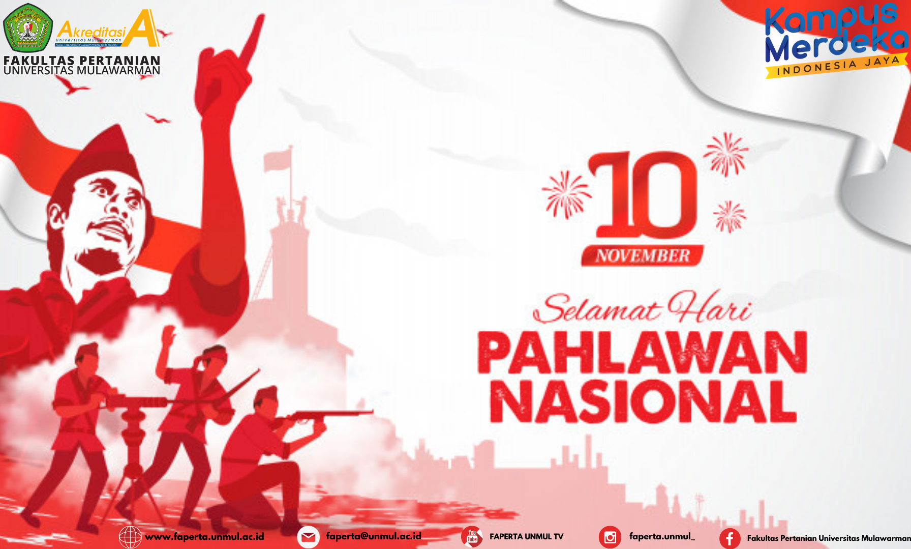 Selamat Hari Pahlawan Nasional