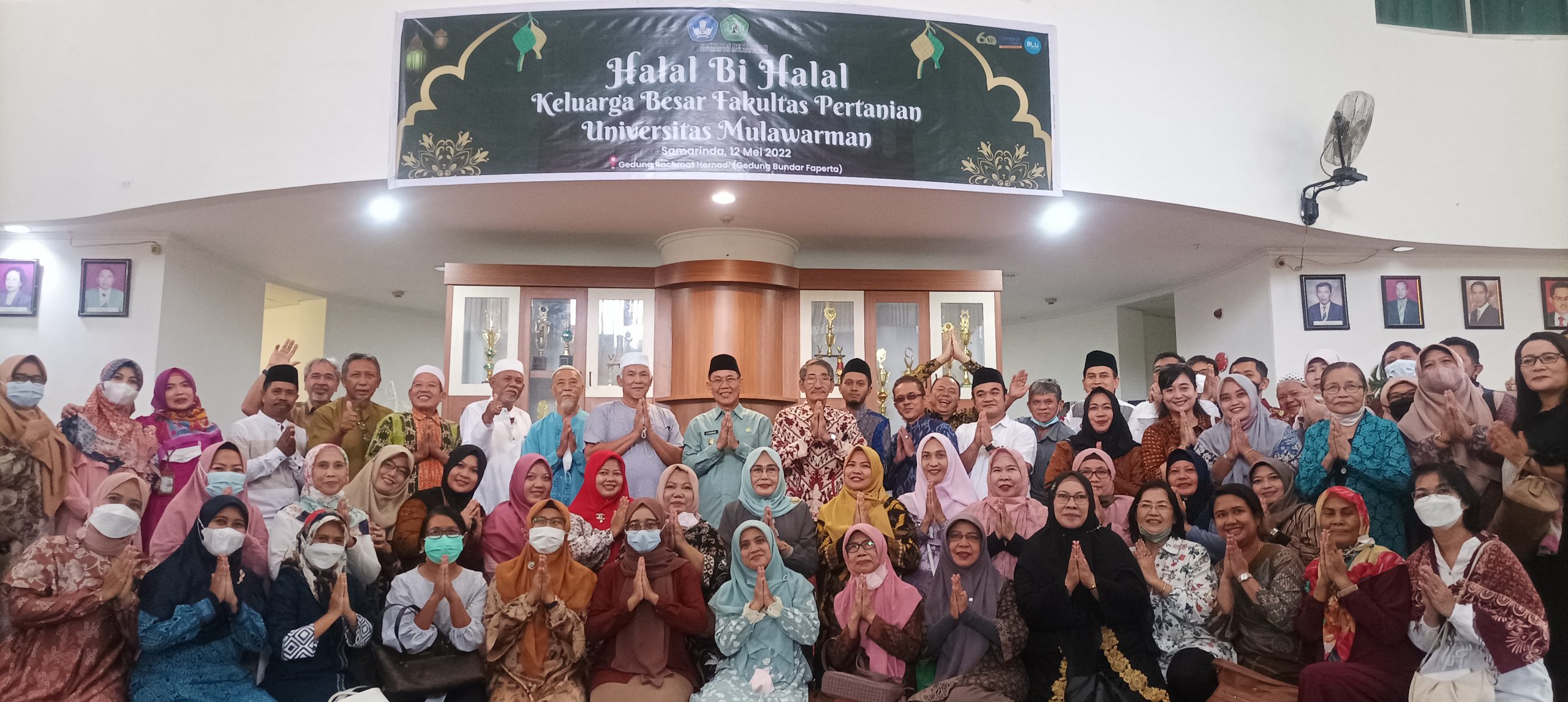 Tradisi Halal Bi Halal & Purna Tugas Keluarga Besar Fakultas Pertanian Universitas Mulawarman Tahun 2022