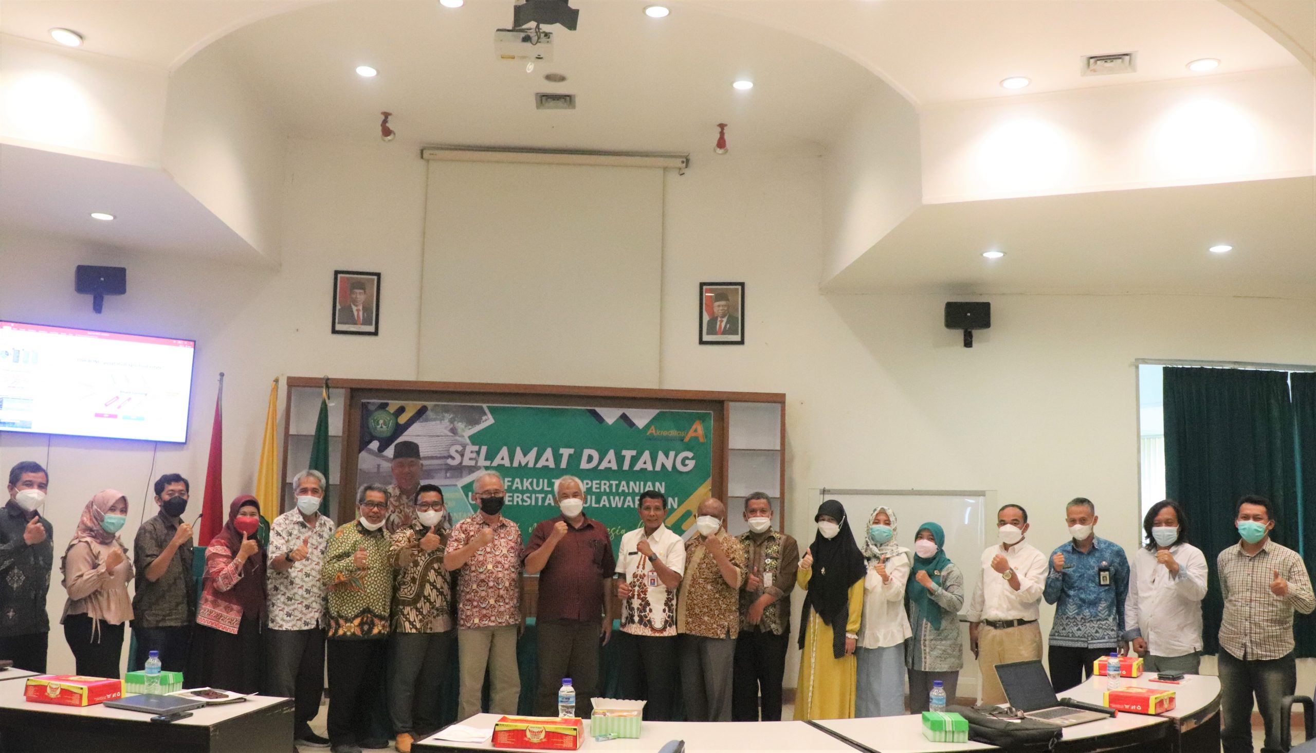 Diskusi Kerjasama Universitas Mulawarman [Pemanfaatan Lahan Pasca Tambang untuk Pertanian, Peternakan dan Perikanan untuk mewujudkan Food Estate di Kalimantan Timur]