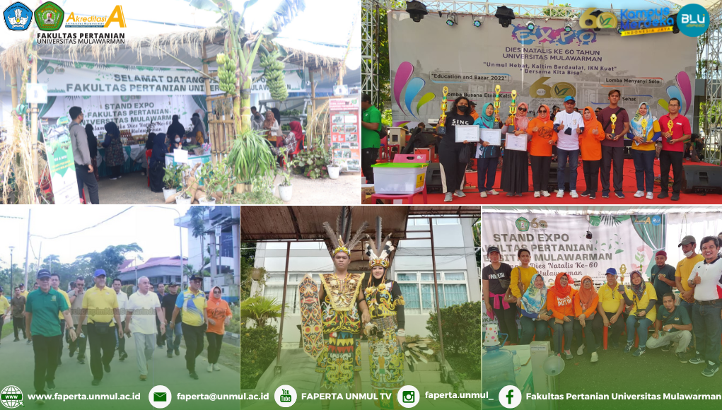 Fakultas Pertanian Turut Berpartisipasi Dalam Rangka Dies Natalis Ke- 60 Universitas Mulawarman