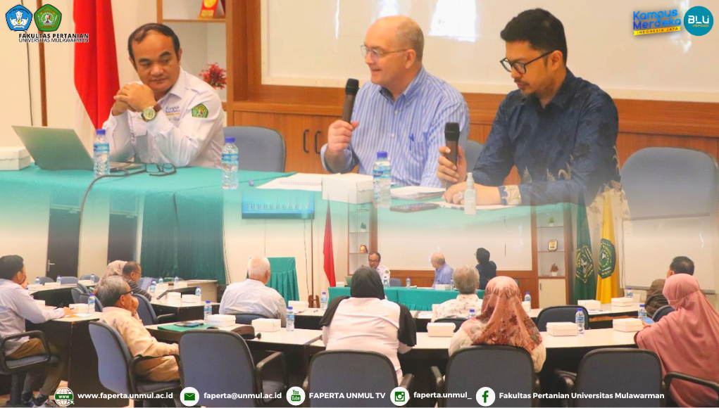 Kunjungan Kedutaan Besar Amerika Serikat Ke Fakultas Pertanian Universitas Mulawarman (Diskusi Sistem Pertanian dan Ketahanan Pangan)