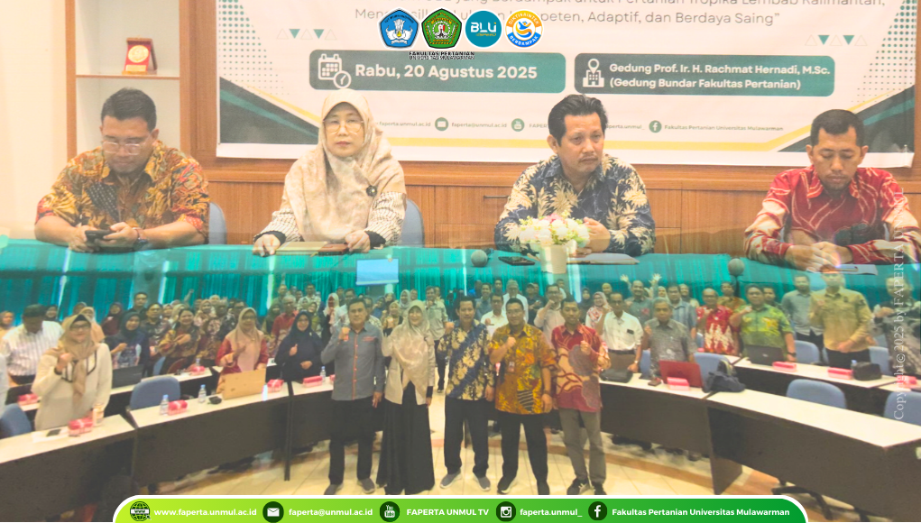 Fakultas Pertanian Universitas Mulawarman Gelar Workshop Kurikulum Tahun 2025 : Dorong Transformasi OBE untuk Pertanian Tropika Lembab