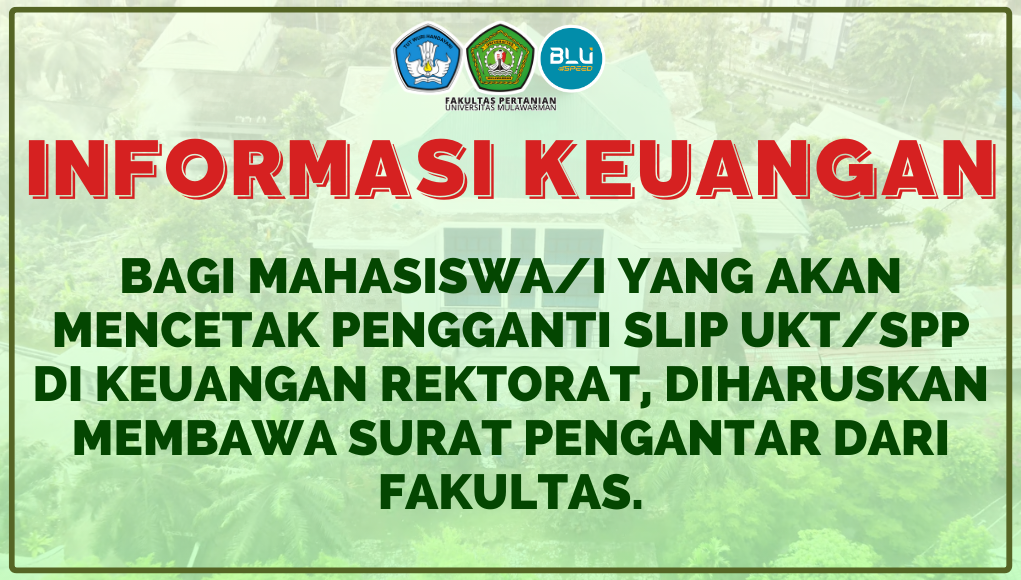 [INFORMASI] Cetak Slip UKT/SPP Universitas Mulawarman