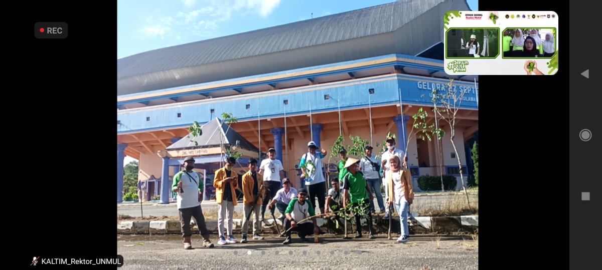 Launching Aksi Nyata Gerakan Nasional Revolusi Mental melalui Penanaman 10 Juta Pohon di 34 Provinsi