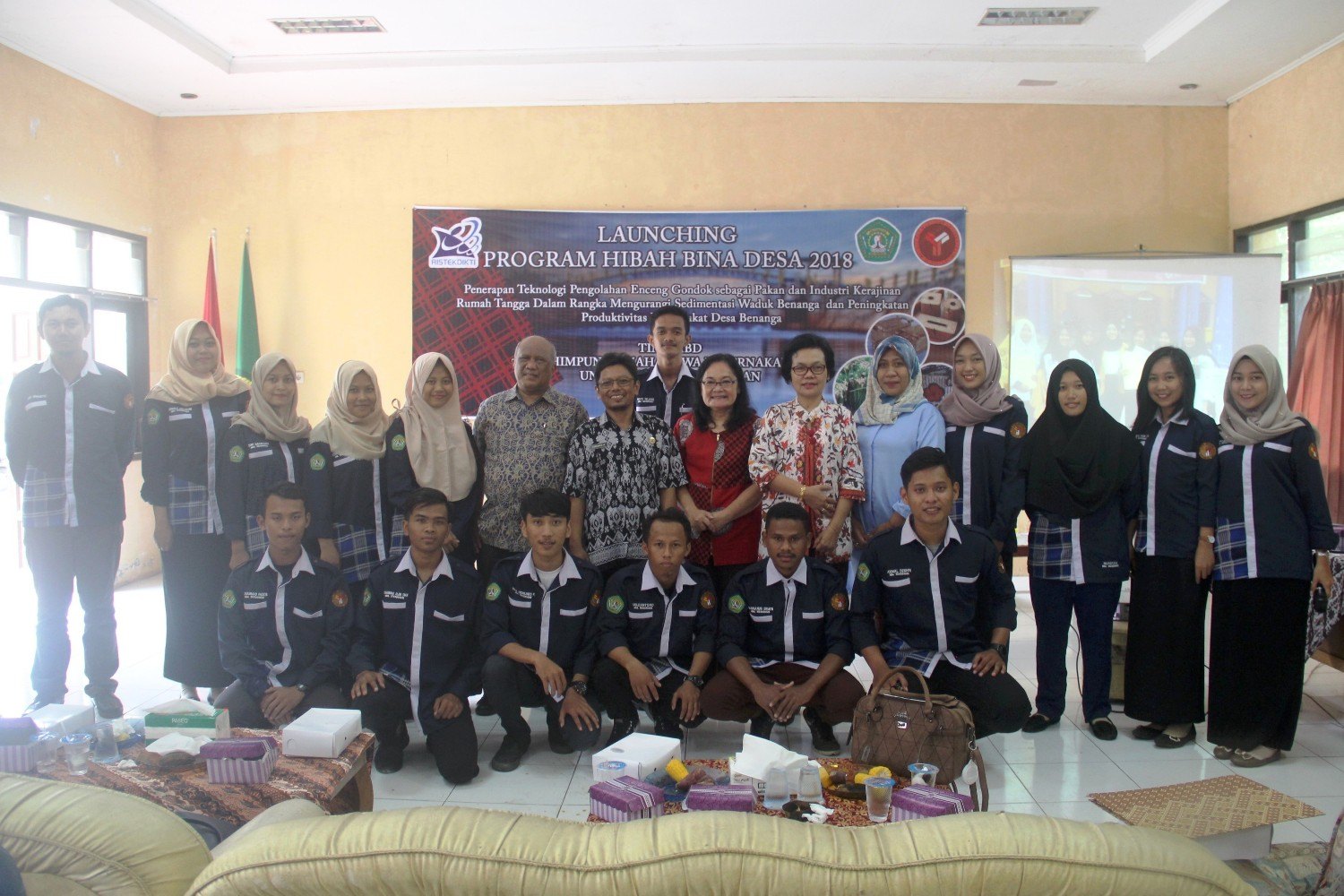 Himpunan Mahasiswa Peternakan Unmul melaksanakan Launching Program Hibah Bina Desa Tahun 2018