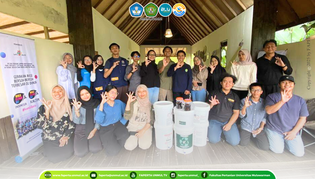 Memperingati Hari Sumpah Pemuda, Bank Sampah FAPERTA UNMUL berkolaborasi bersama WCD East Kalimantan dan Samarinda Sadar Sampah