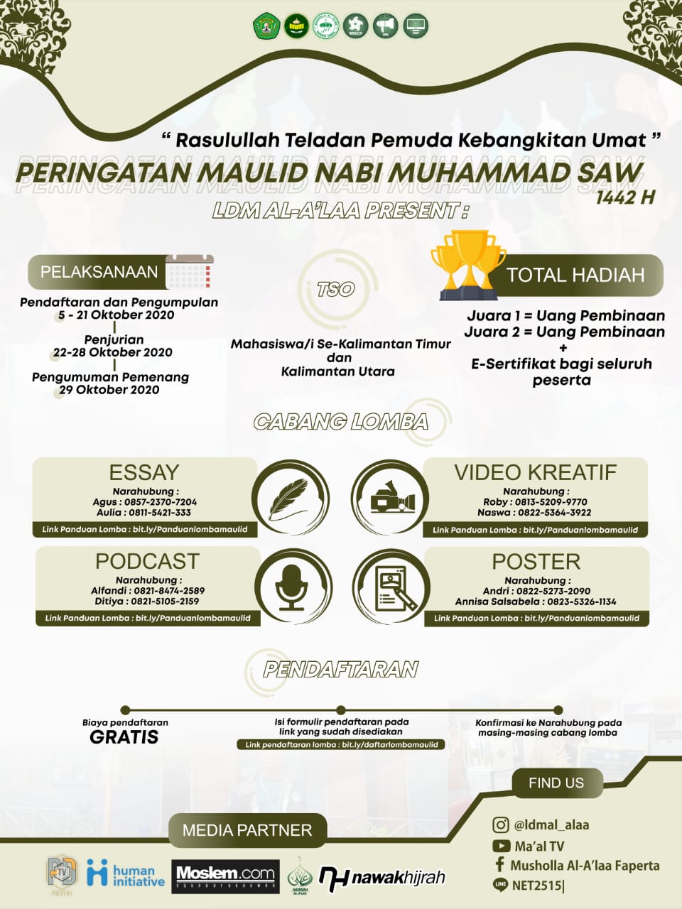 [LOMBA MAULID] PERINGATAN MAULID NABI MUHAMMAD ﷺ