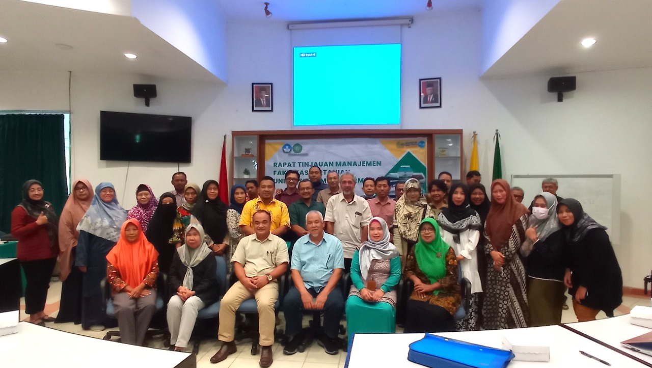 Rapat Tinjauan Manajemen Fakultas Pertanian Universitas Mulawarman