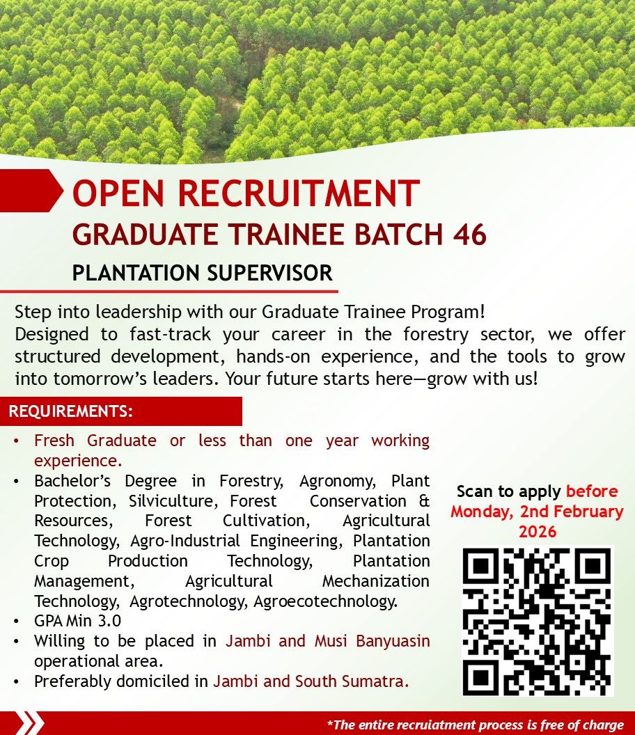 Open Recruitment Graduate Trainee Batch 46