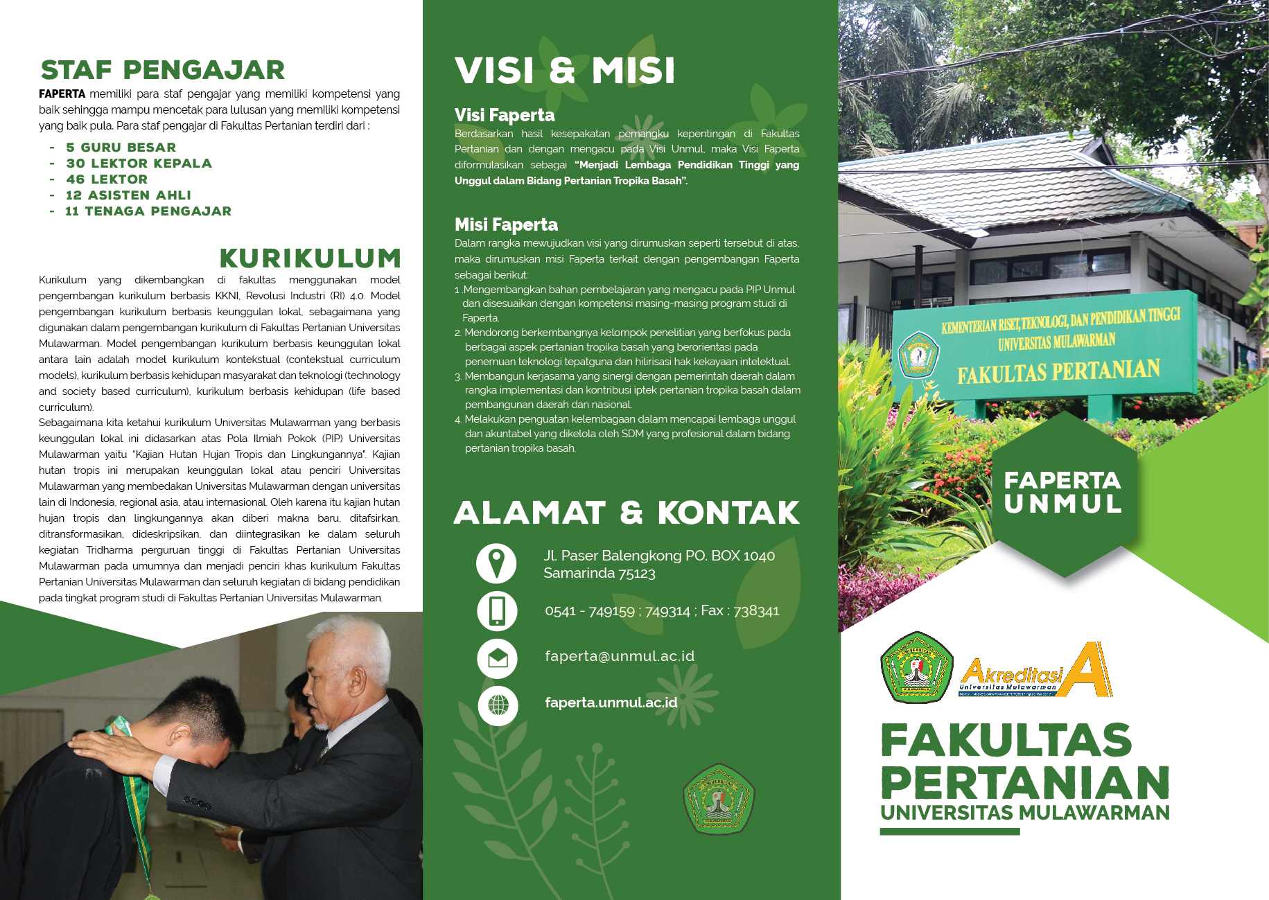 Fakultas Pertanian Universitas Mulawarman