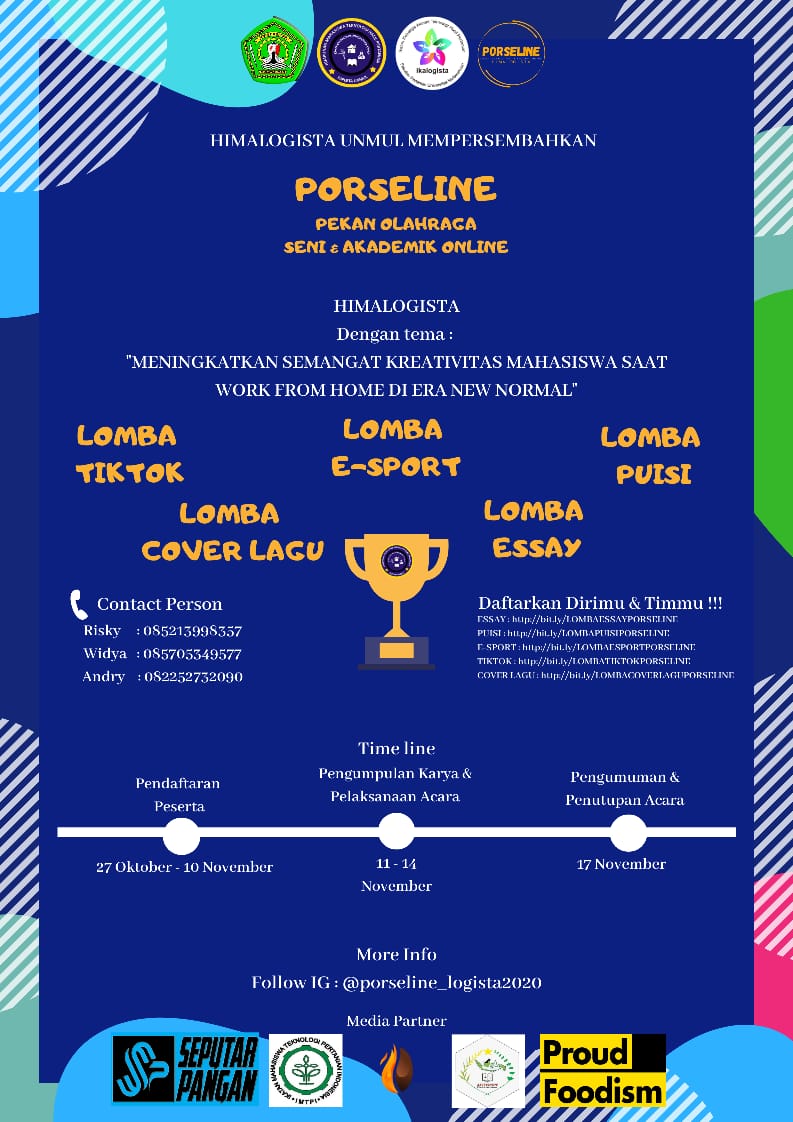 [PORSELINE 2020] HIMALOGISTA Fakultas Pertanian Universitas Mulawarman