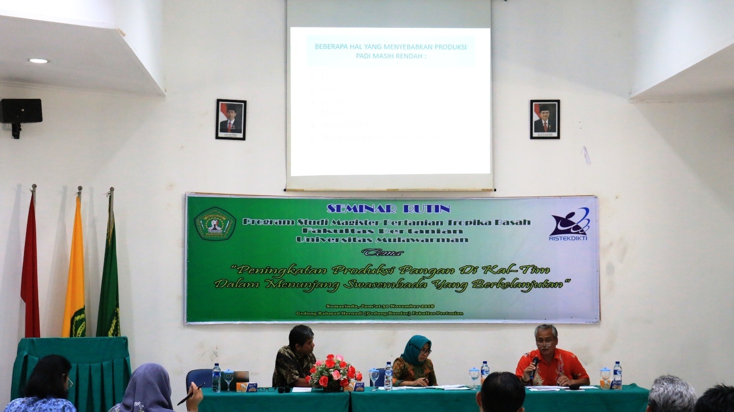 Seminar Rutin Program Studi Magister - Pertanian Tropika Basah Periode II 2018