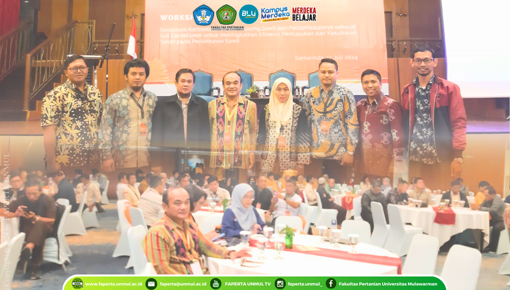 Workshop IPB dan FAPERTA UNMUL, "Sosialisasi Karbonisasi Tandan Kosong Sawit dan Pemanfaatannya sebagai Soil Conditioner untuk Meningkatkan Efisiensi Pemupukan dan Kesuburan Tanah pada Perkebunan Sawit"