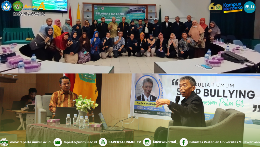 Fakultas Pertanian Universitas Mulawarman Terima Kunjungan Senat dan Kuliah Umum Dari Fakultas Teknologi Pertanian Universitas Gadjah Mada