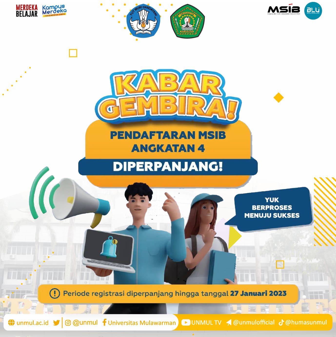 Program Magang dan Studi Independen BersertifikatPendaftaran Magang