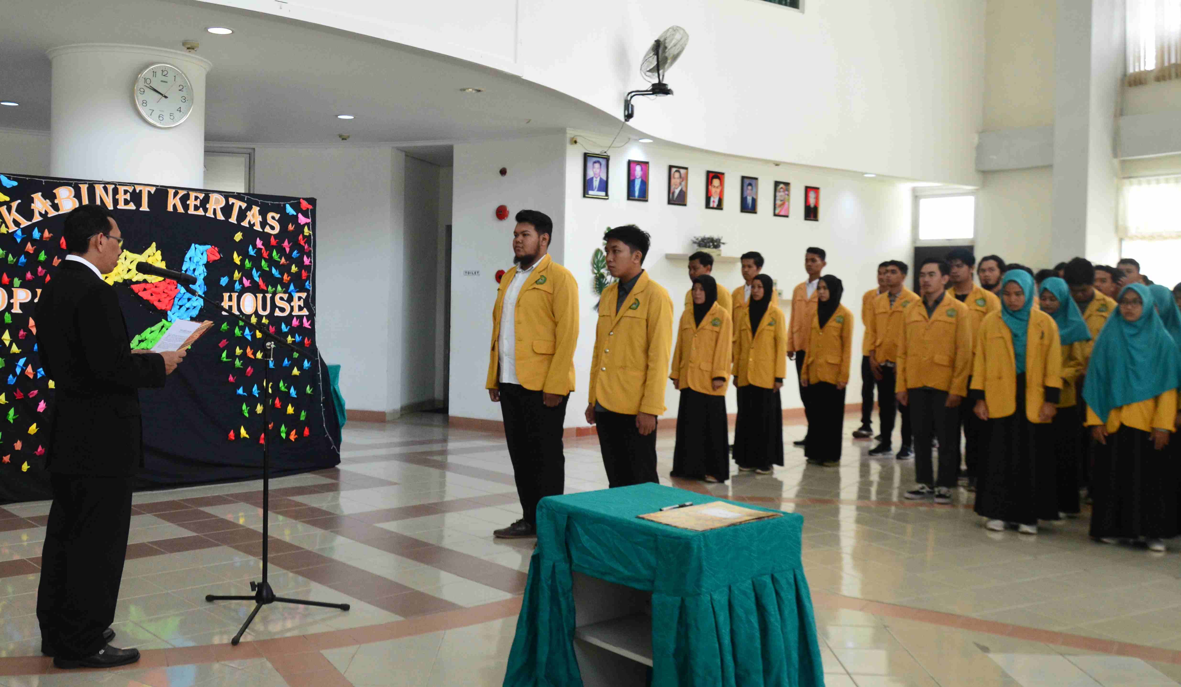 Pelantikan Dewan Pengurus Mahasiswa (DPM) Dan Badan Eksekutif Mahasiswa (BEM) Fakultas Pertanian Universitas Mulawarman