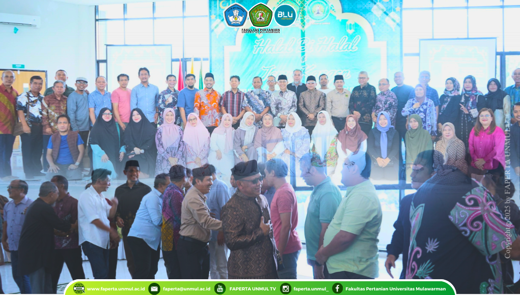 Halal Bi Halal & Temu Kangen Ikatan Keluarga Alumni - Civitas Akademika Fakultas Pertanian Universitas Mulawarman