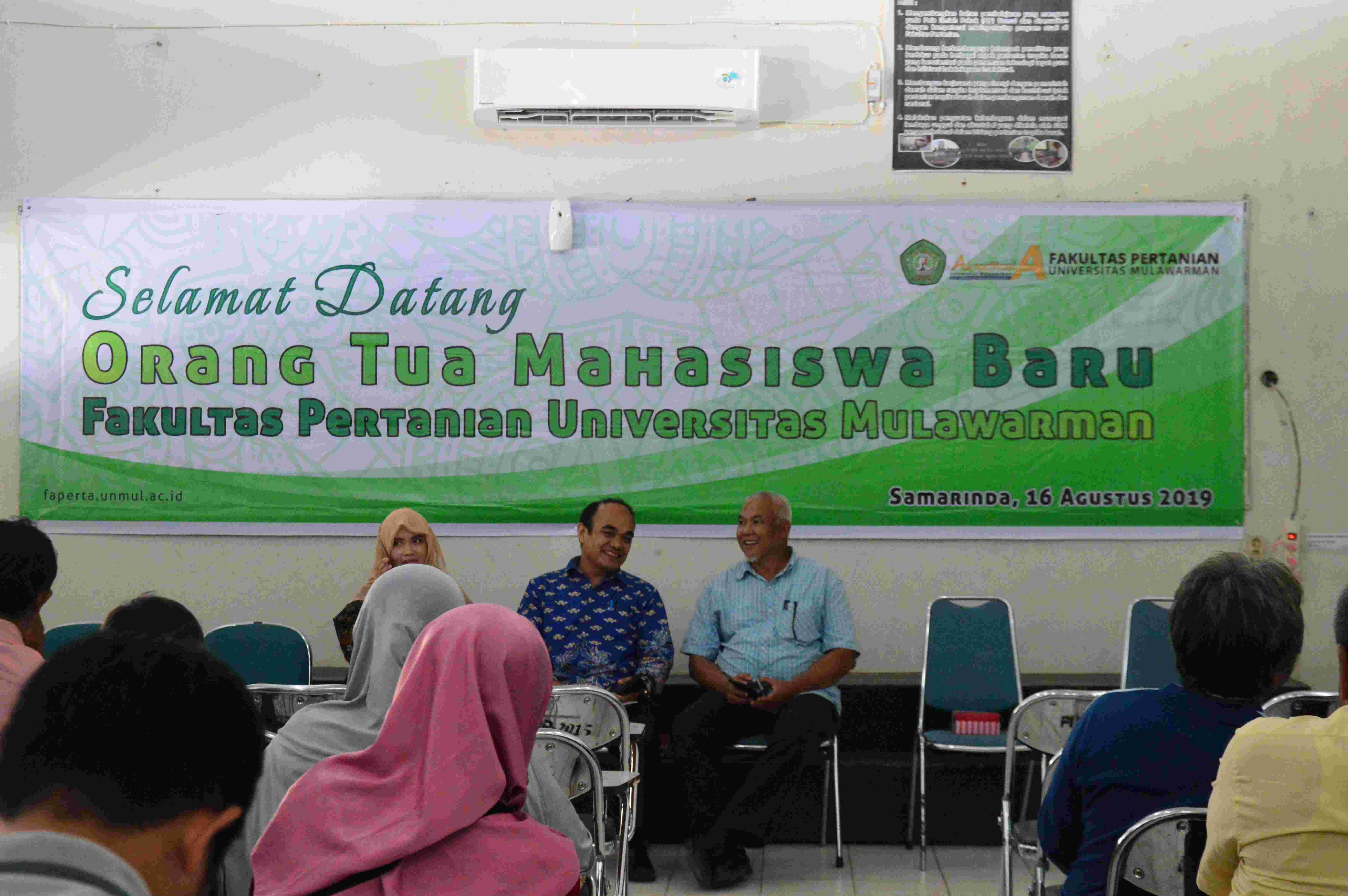 Faperta Menyapa Orang Tua Mahasiswa Baru 2019