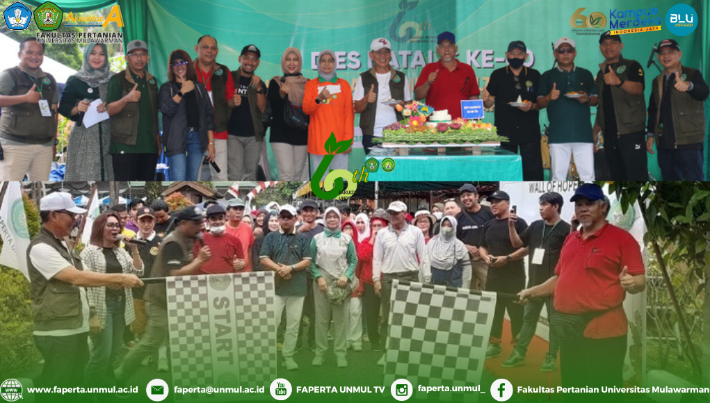 Acara Dies Natalis Ke- 60 Tahun & Reuni Akbar Alumni Fakultas Pertanian Universitas Mulawarman Sukses Luar Biasa