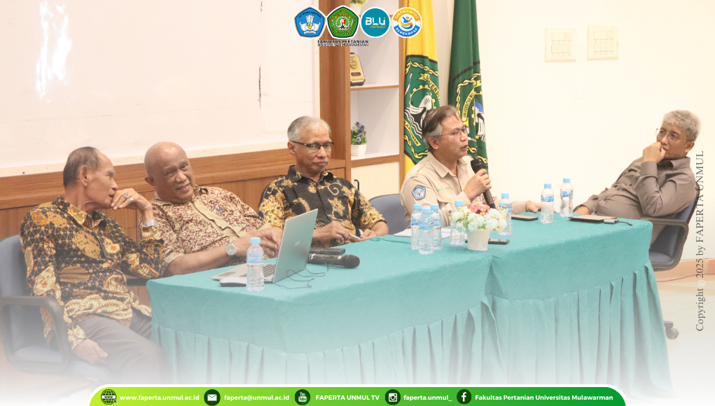 Diskusi Rencana Strategis Pengembangan Fakultas Pertanian Universitas Mulawarman Tahun 2025 - 2029