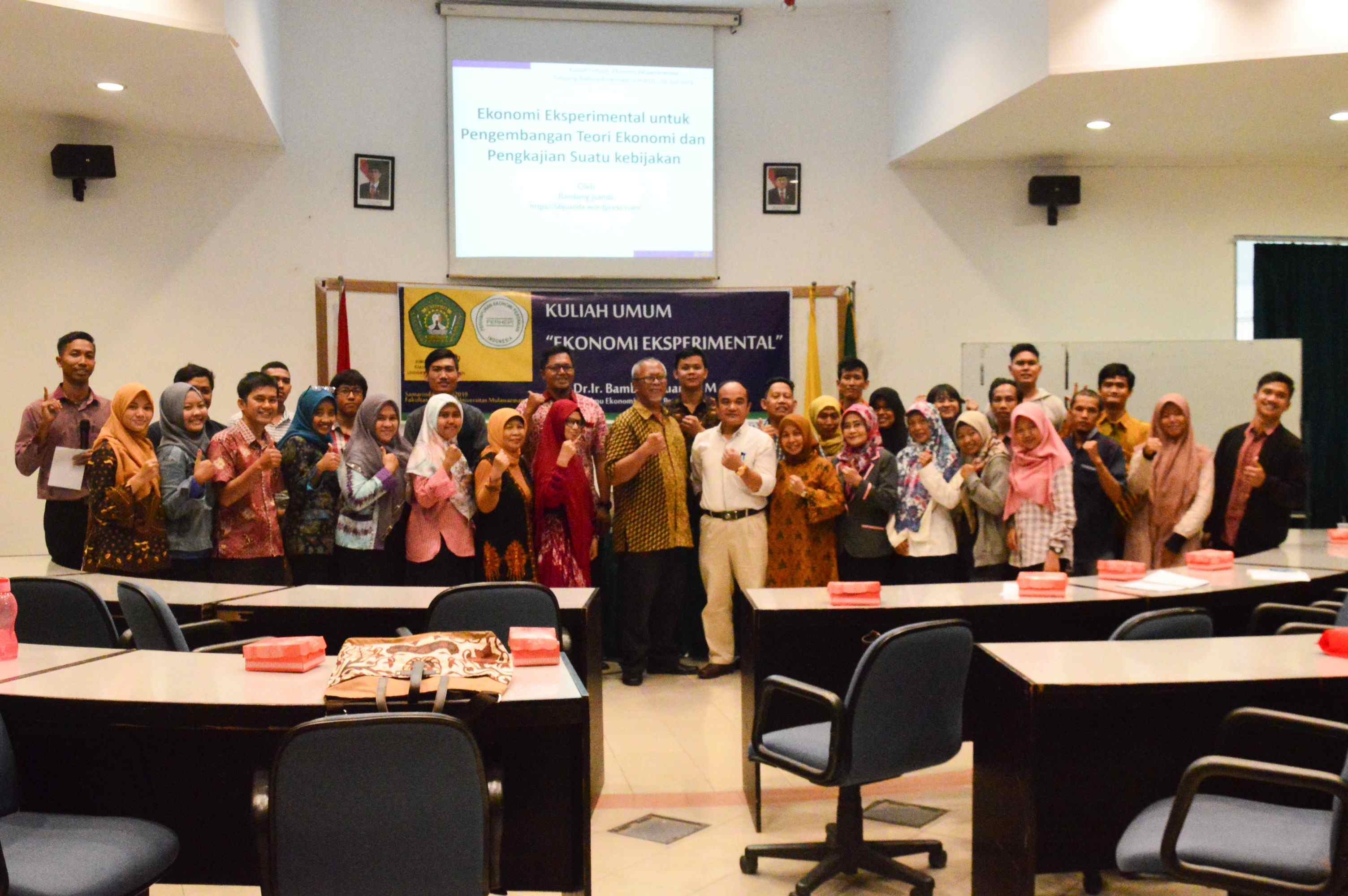 Kuliah Umum "Ekonomi Eksperimental"