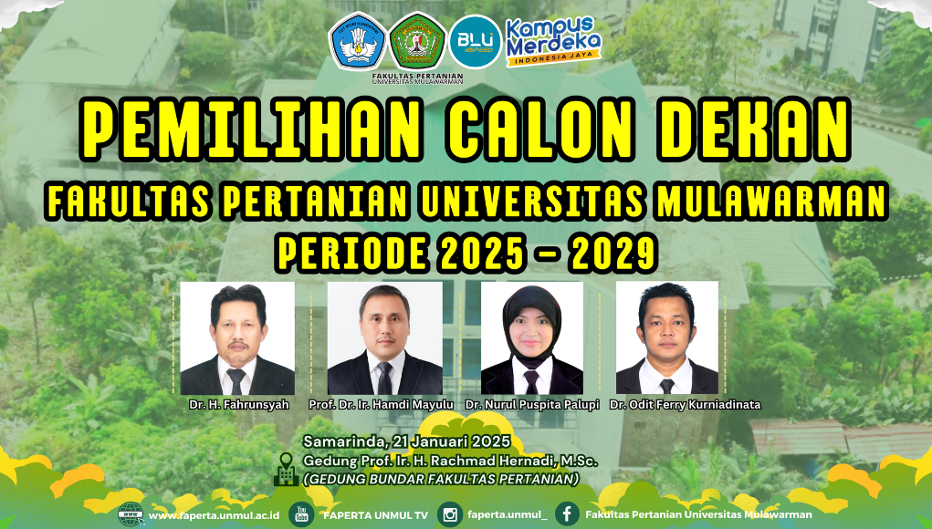 Pemaparan, Saran, dan Masukan pada Visi dan Misi Calon Dekan Faperta Periode 2025-2029