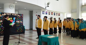 Pelantikan Dewan Pengurus Mahasiswa (DPM) Dan Badan Eksekutif Mahasiswa (BEM) Fakultas Pertanian Universitas Mulawarman