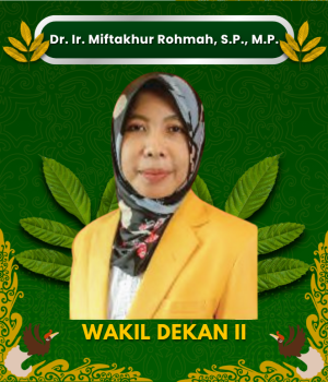 WAKIL DEKAN II BIDANG UMUM DAN KEUANGAN