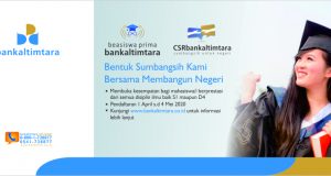 Beasiswa Prima Bankaltimtara 2020