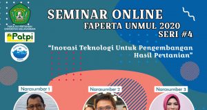 Yuukkk Join di Seminar Online Fakultas Pertanian Universitas Mulawarman Seri 4